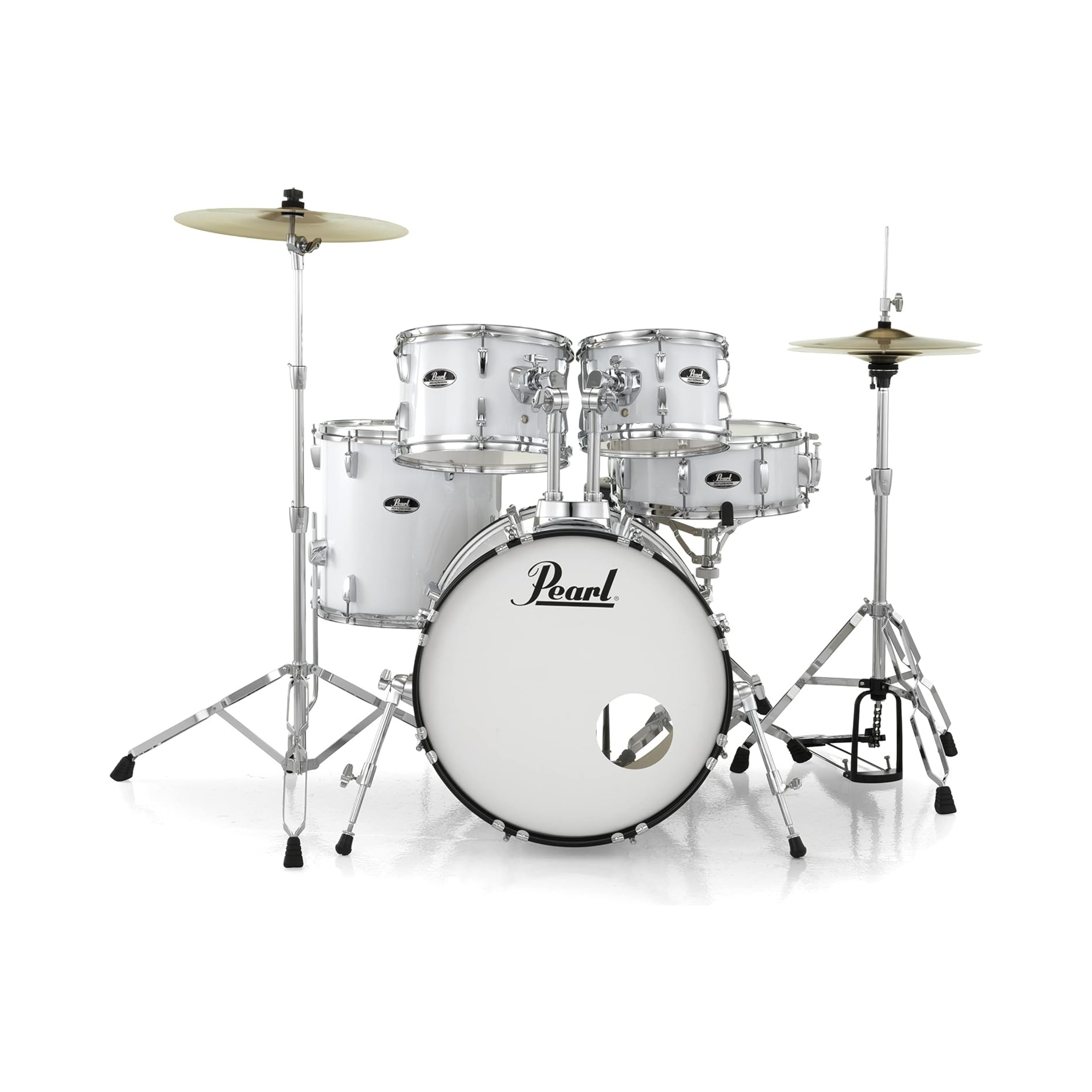 Pearl Roadshow Drum Set 5-Piece Complete Kit with Cymbals and Stands